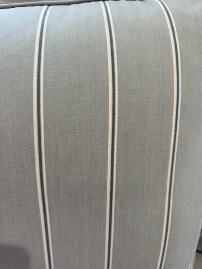 Hamptons navy striped sofa 4 seater