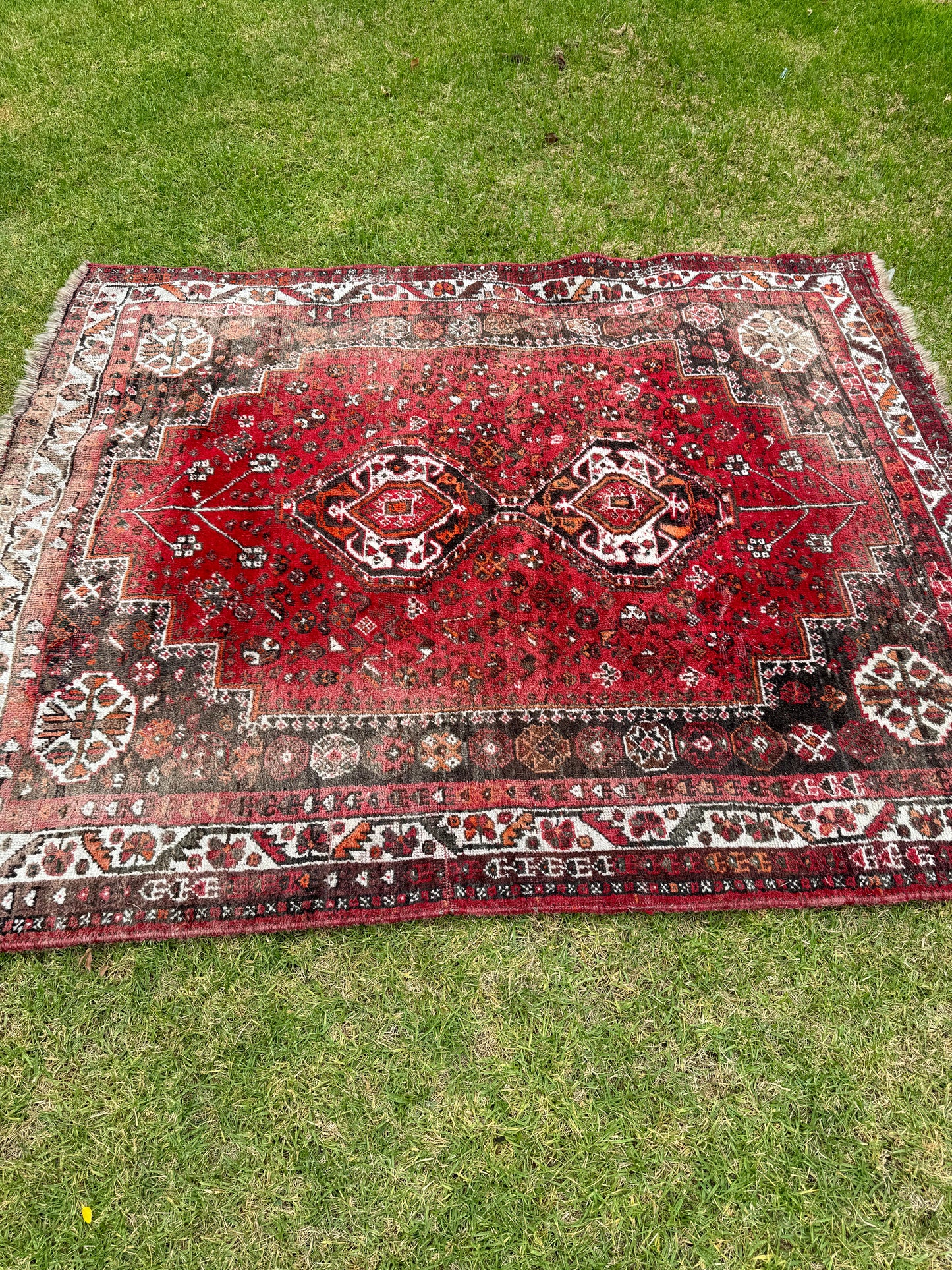 Handwoven Persian rug