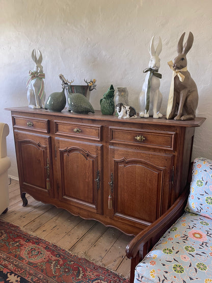 French Oak 3 door Buffet
