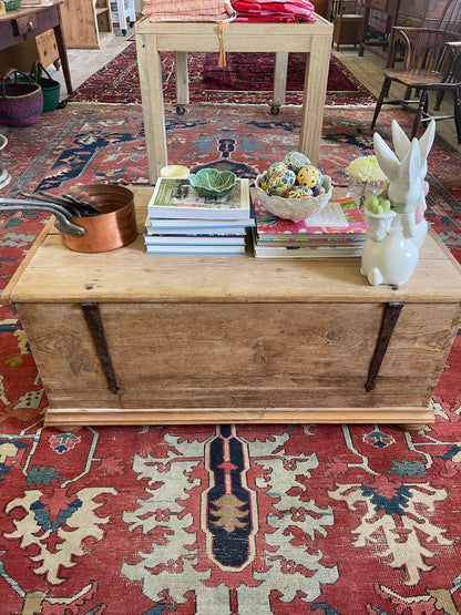 Huge antique pine trunk