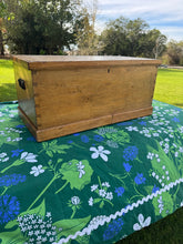 Load image into Gallery viewer, Antique pine trunk
