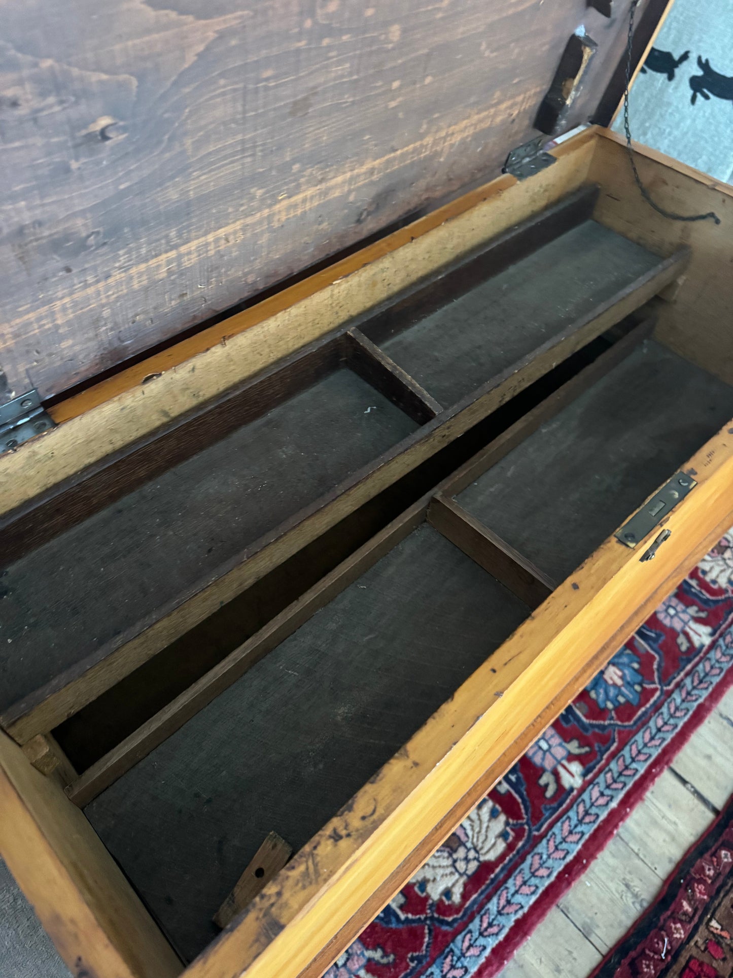 Antique carpenter’s box/trunk