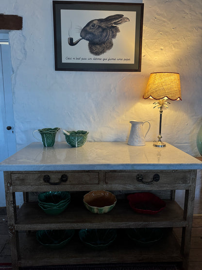 French Country Island Bench