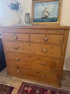 Antique pine drawers imported from England