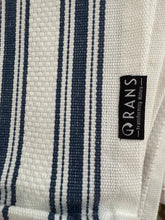 Load image into Gallery viewer, Rans tea towel navy stripe
