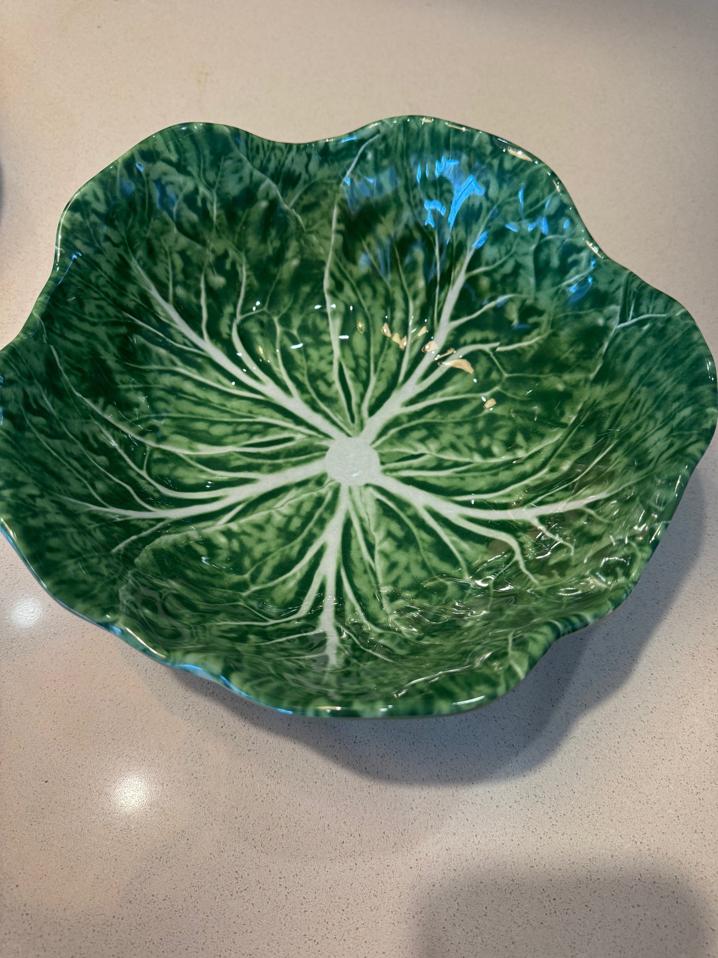 Melamine cabbage medium bowl