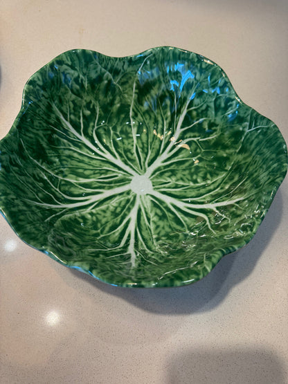 Melamine cabbage medium bowl