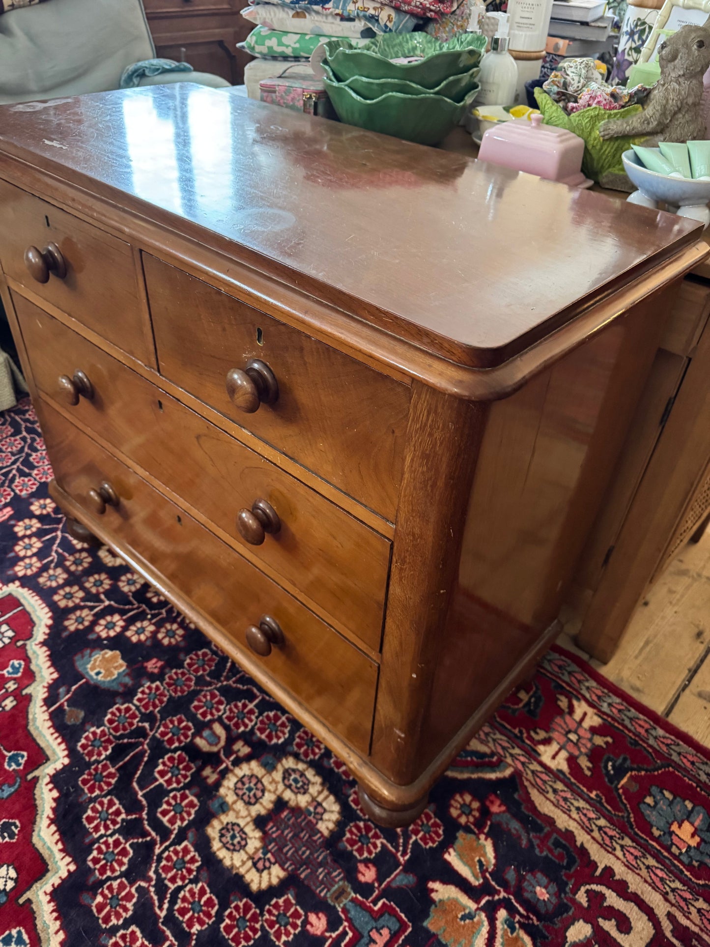 Sweet cedar chest of drawers