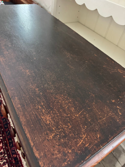 Old cedar chest of drawers