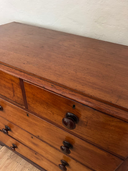Extra large antique cedar chest of drawers
