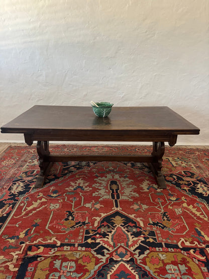 Antique extendable farmhouse table