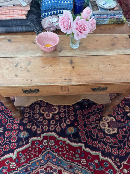Antique pine table