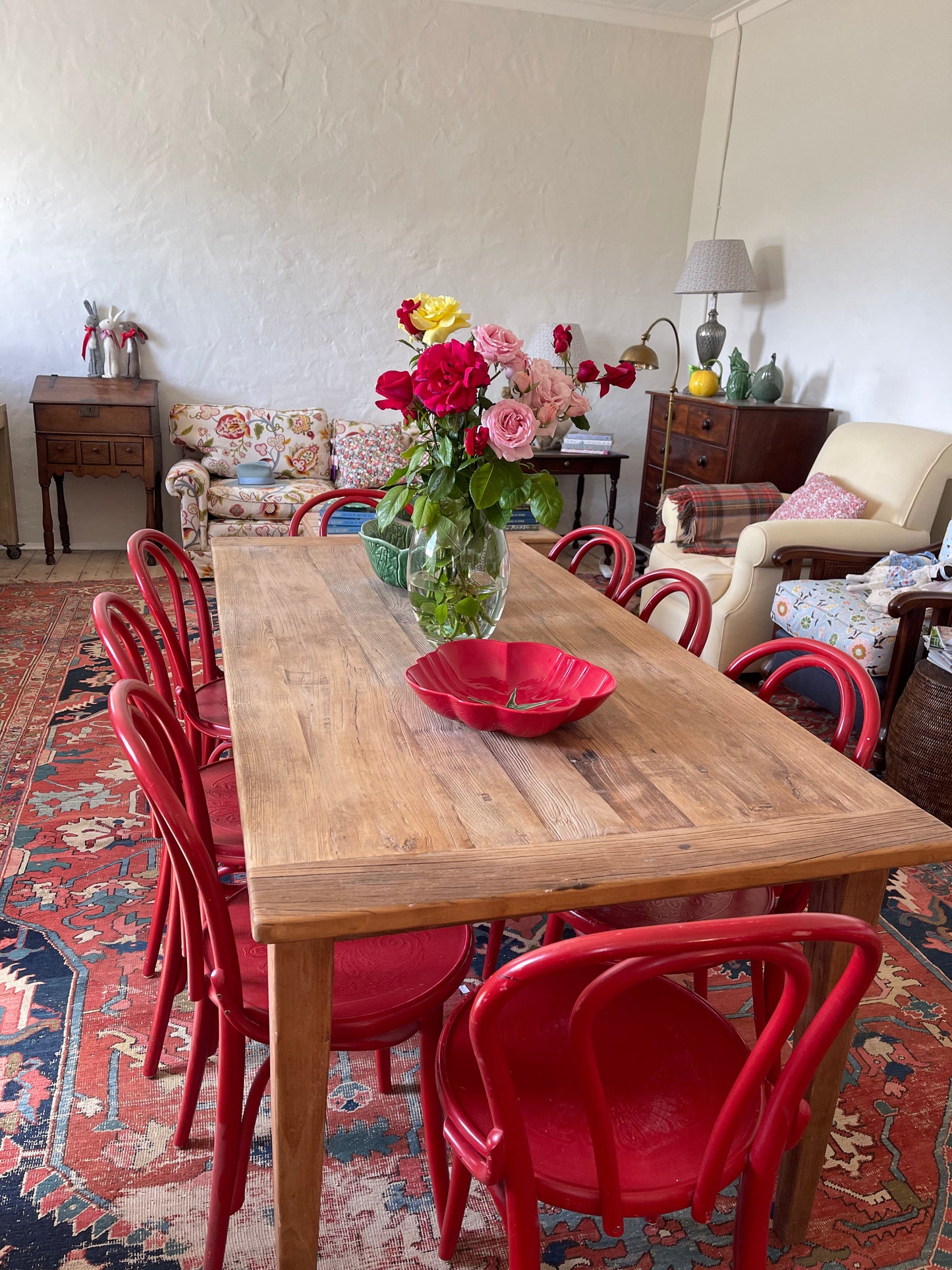 Rustic Oak farmhouse table