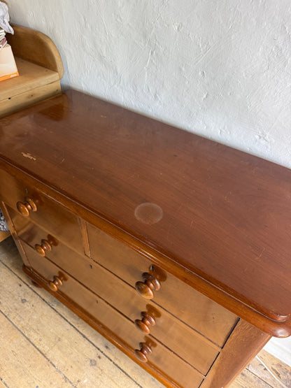 Small cedar chest of drawers