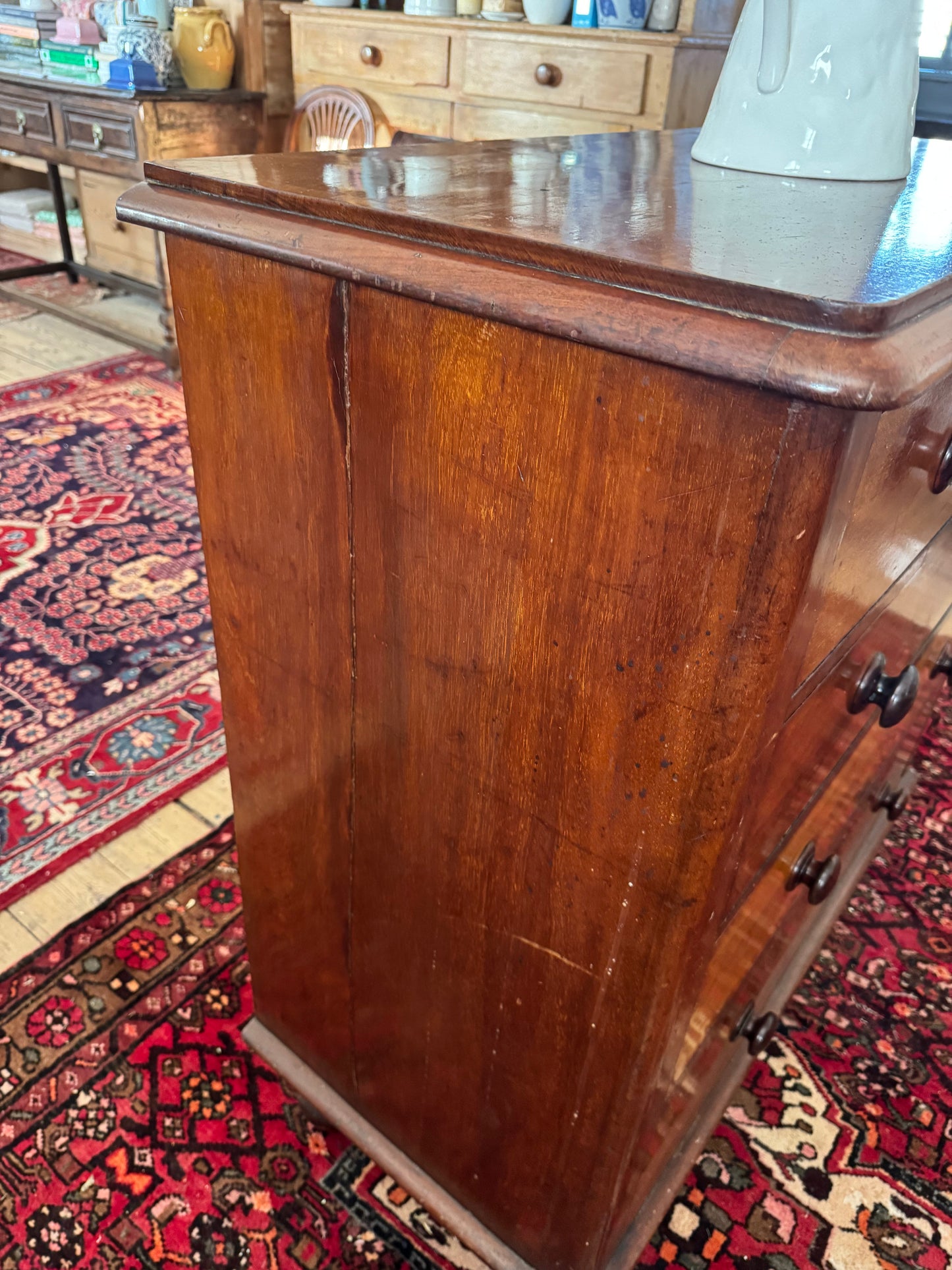 Antique cedar chest of drawers