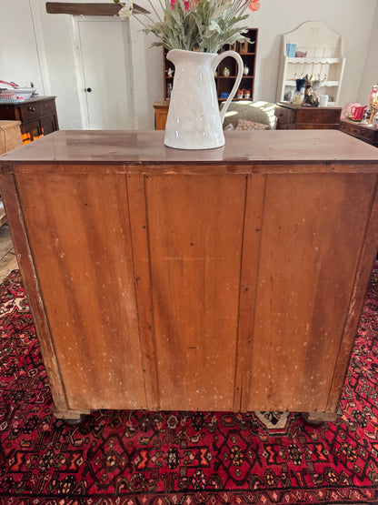 Antique cedar chest of drawers