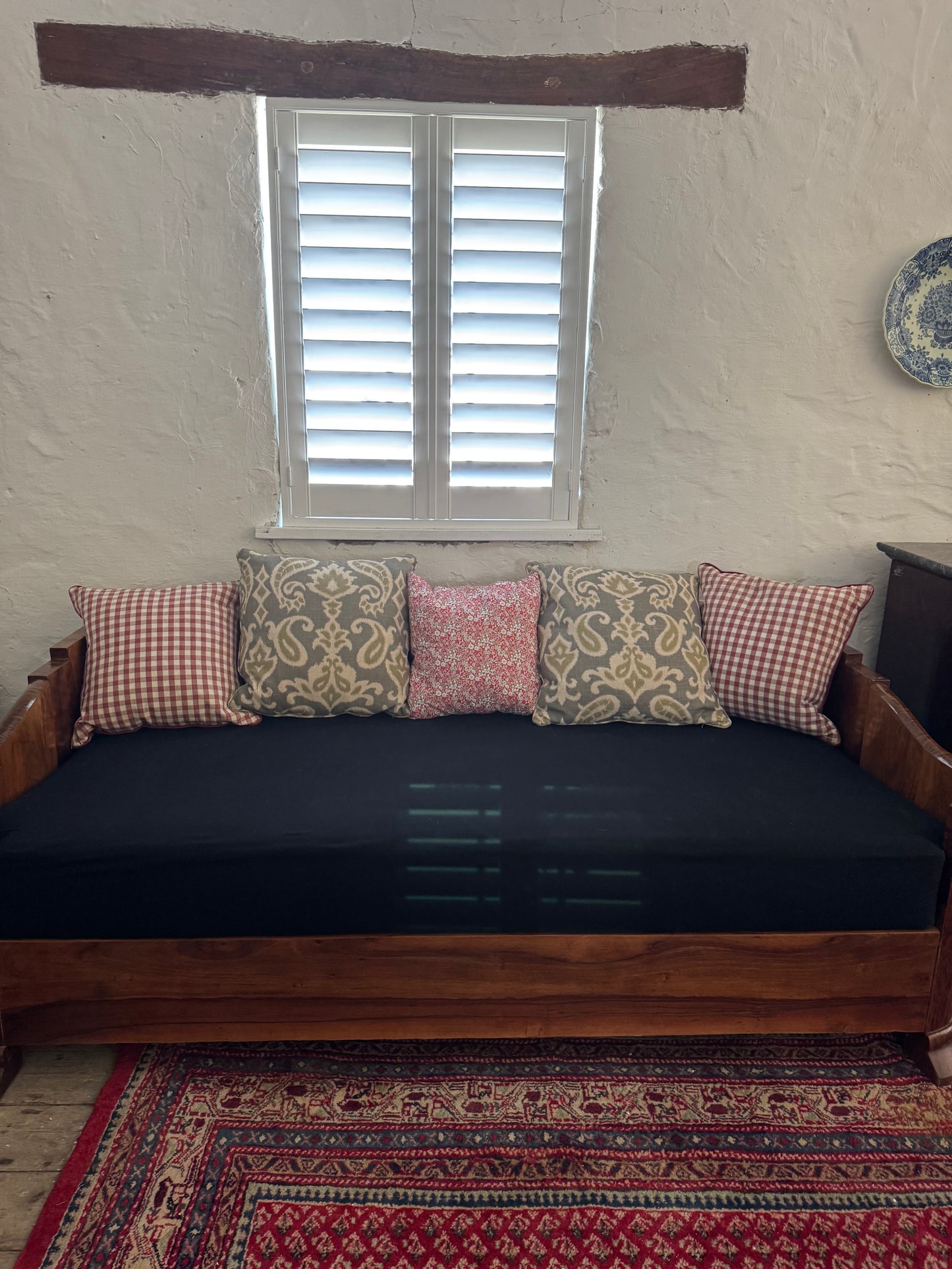 Walnut Biedermeier Daybed
