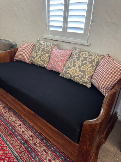 Walnut Biedermeier Daybed