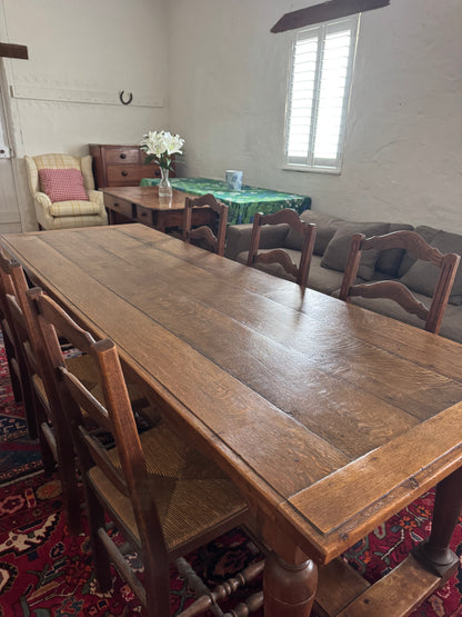 Farmhouse table - 10 seater
