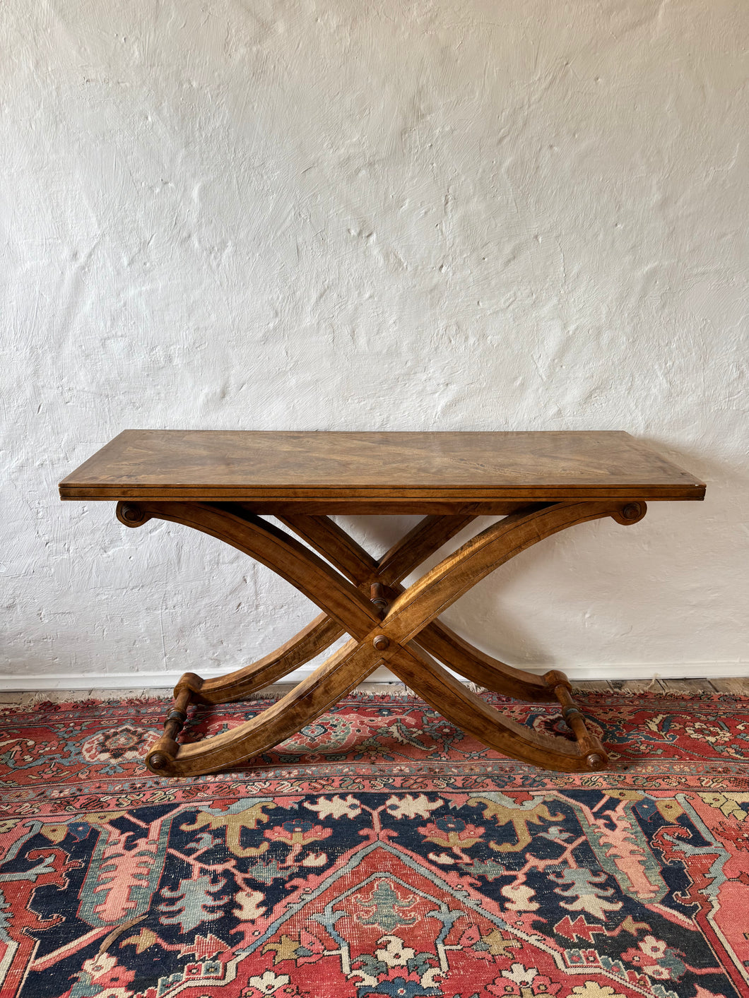 Stunning parquetry entry table