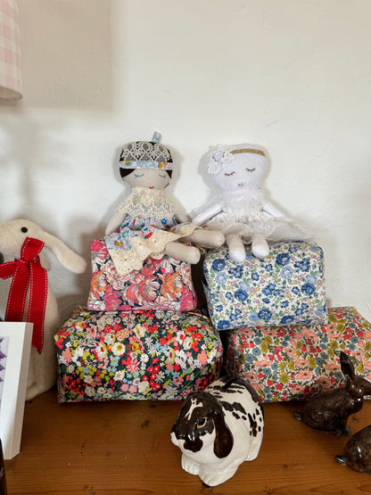 Handmade dolls liberty dresses 🌸