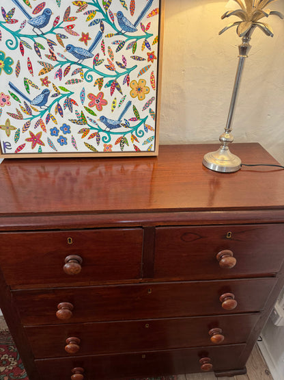 Cedar chest of 5 drawers