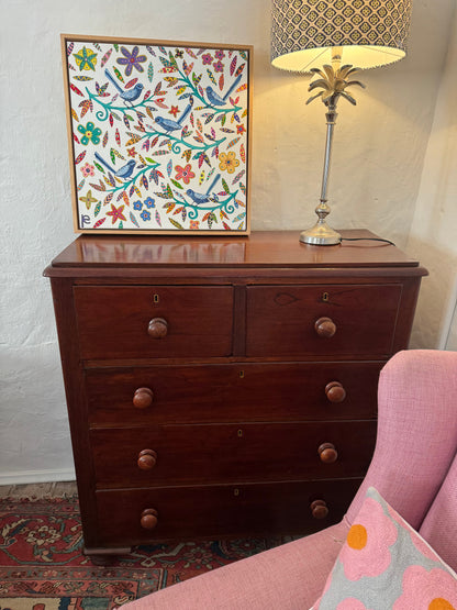 Cedar chest of 5 drawers