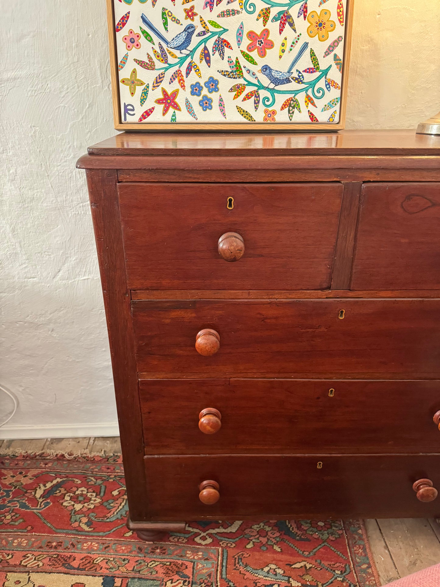 Cedar chest of 5 drawers