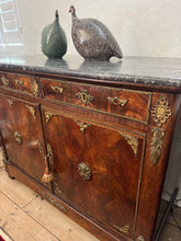 Load image into Gallery viewer, Marble topped French Empire buffet
