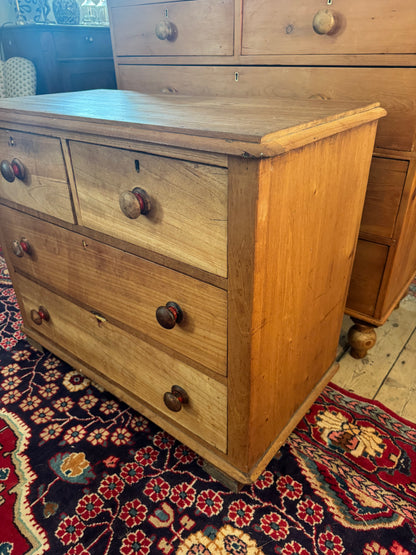 Beautiful antique pine chest of drawers