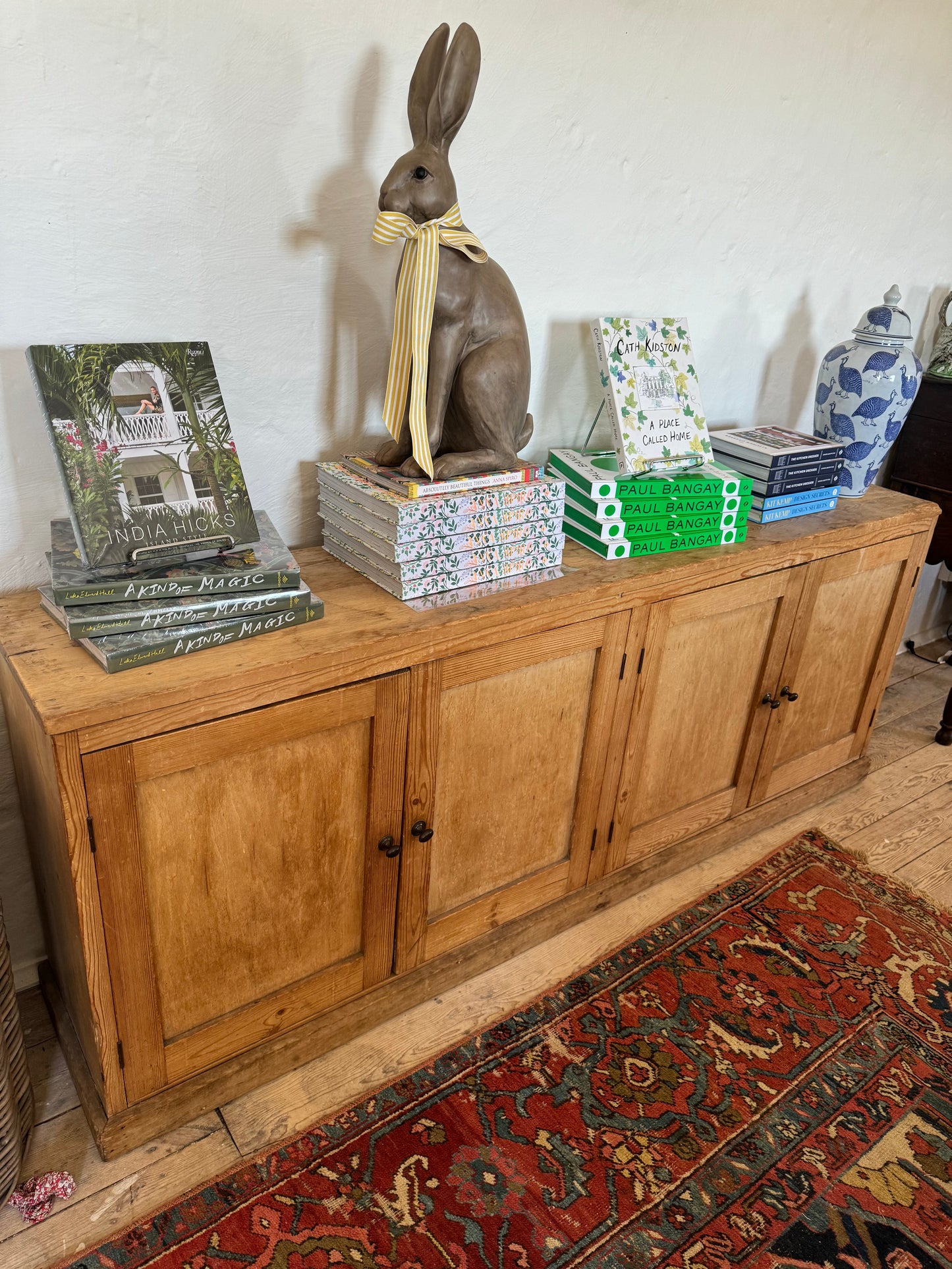 Antique pine cabinet