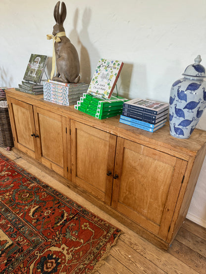 Antique pine cabinet
