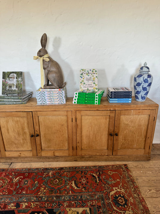 Antique pine cabinet