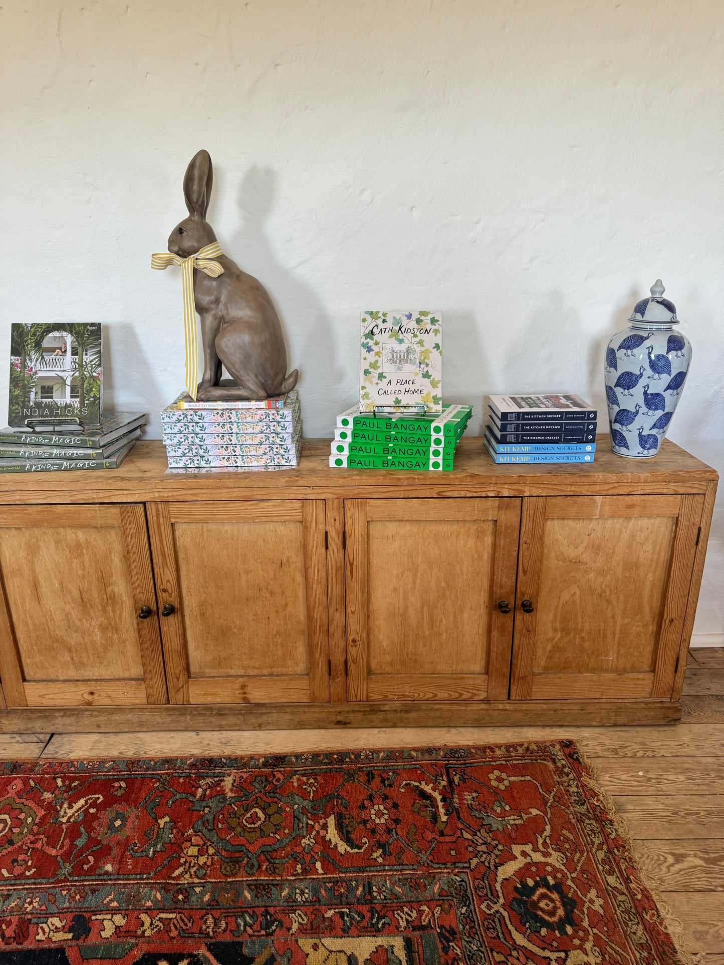 Antique pine cabinet