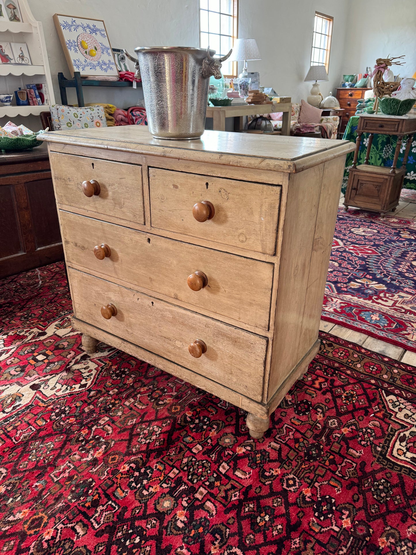 Antique pine drawers