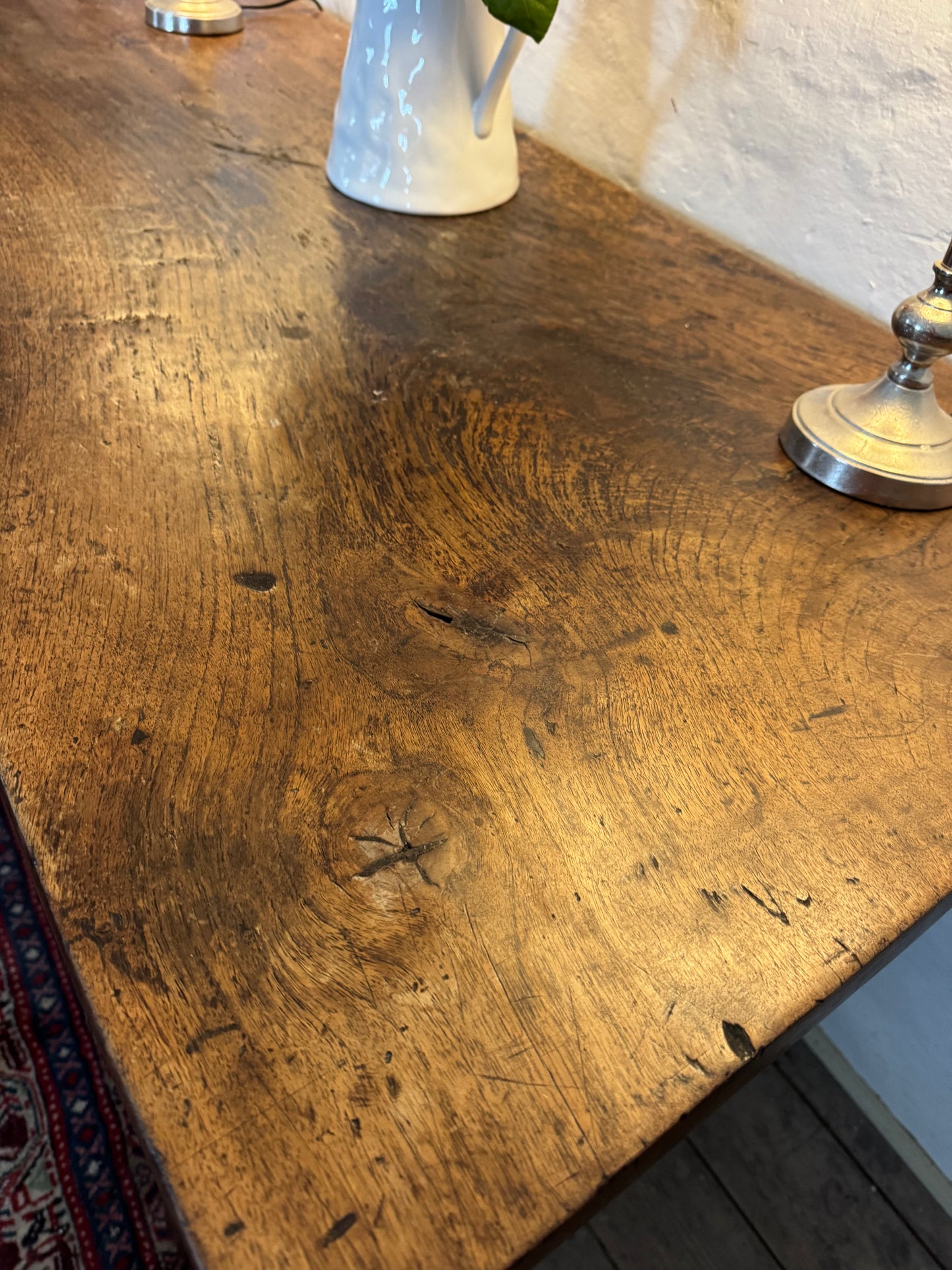 Antique Spanish walnut table 18th century