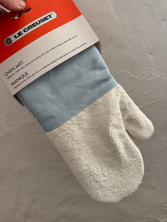 Le Creuset Oven Mitt Coastal Blue