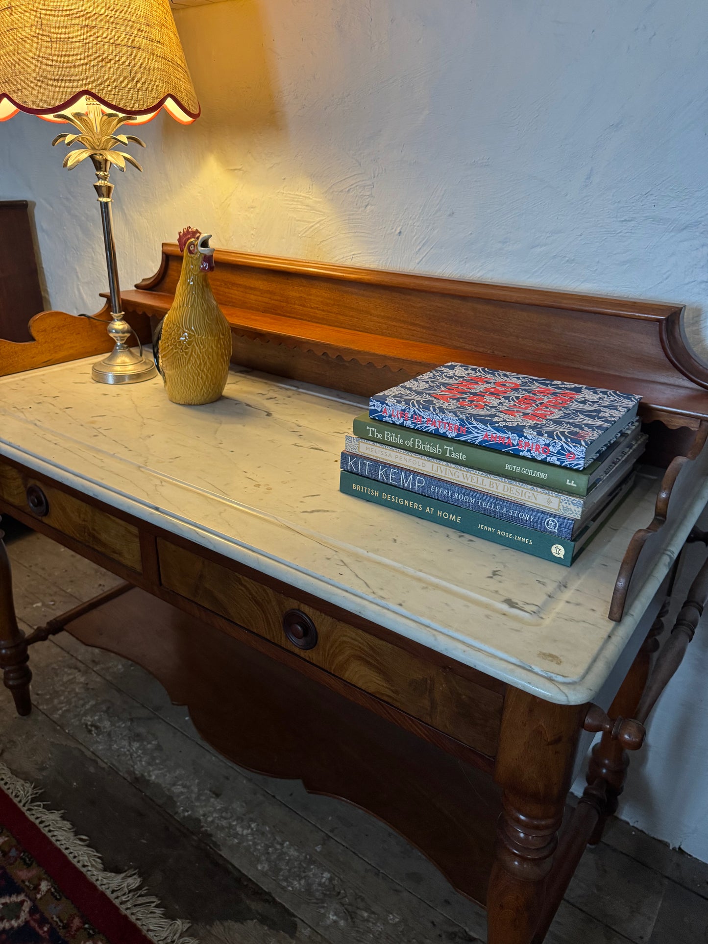 French marble topped wash stand