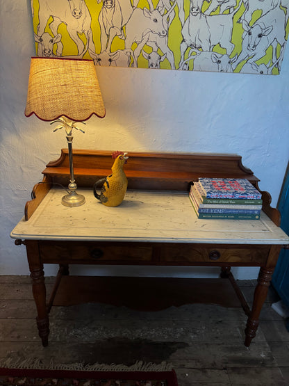 French marble topped wash stand