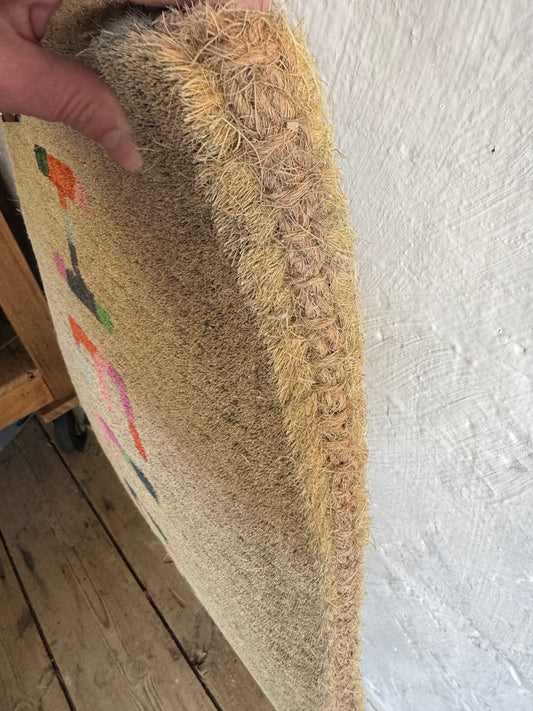 Coloured HELLO doormat