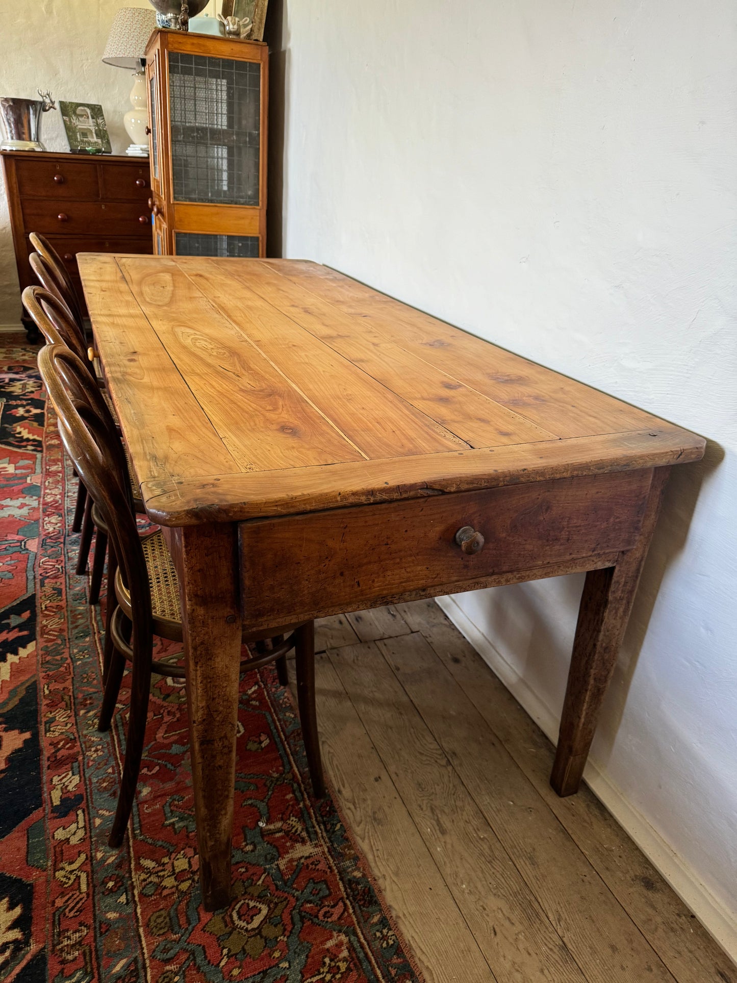 French fruitwood table