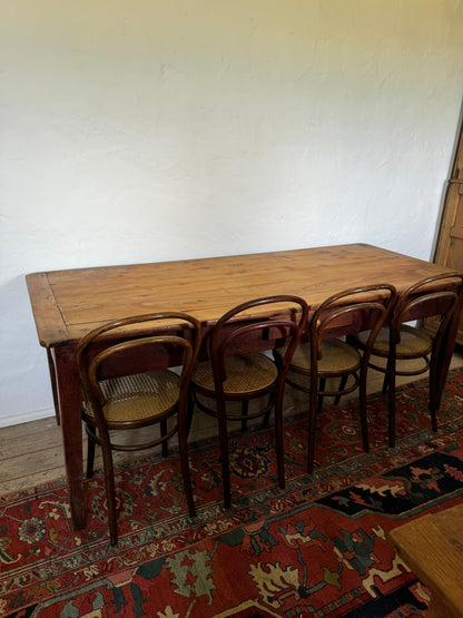 French fruitwood table