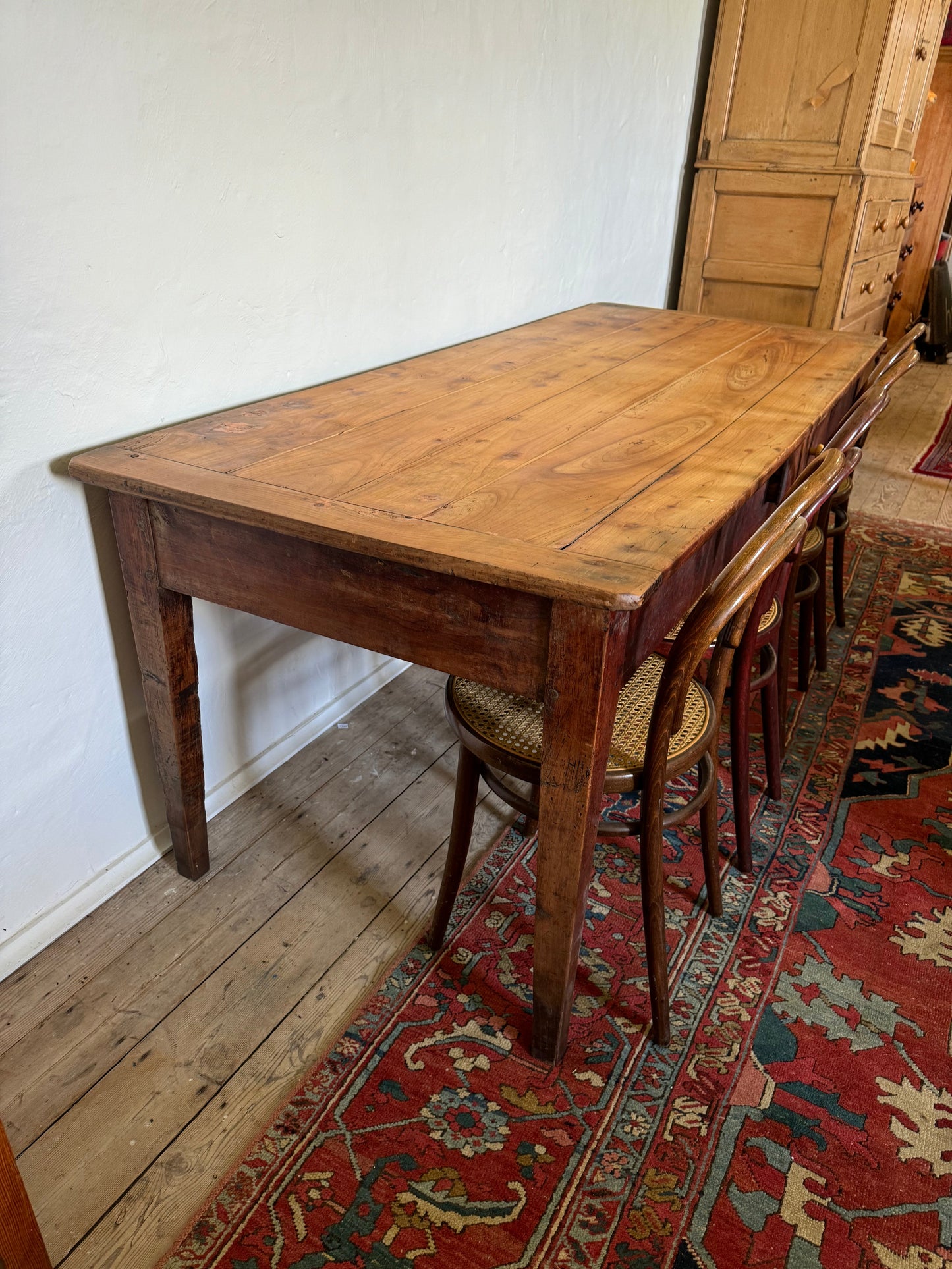 French fruitwood table