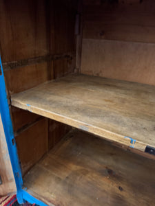 Blue meat safe
