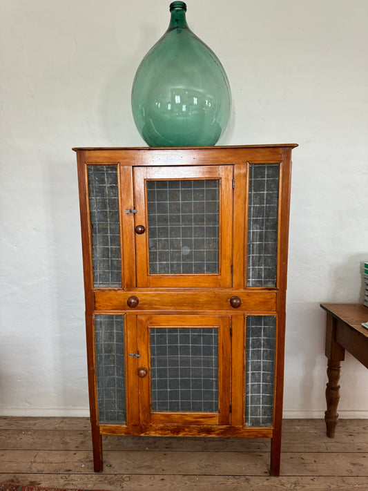 Antique meat safe large