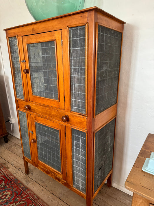 Antique meat safe large