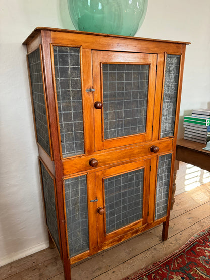 Antique meat safe large