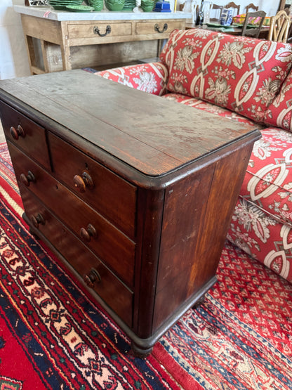 Antique cedar chest of drawers