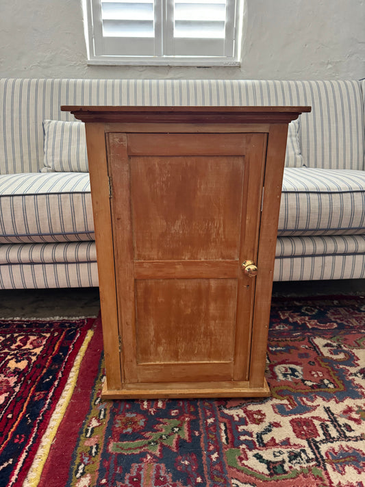 Antique bedside table/cabinet