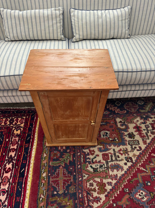 Antique bedside table/cabinet